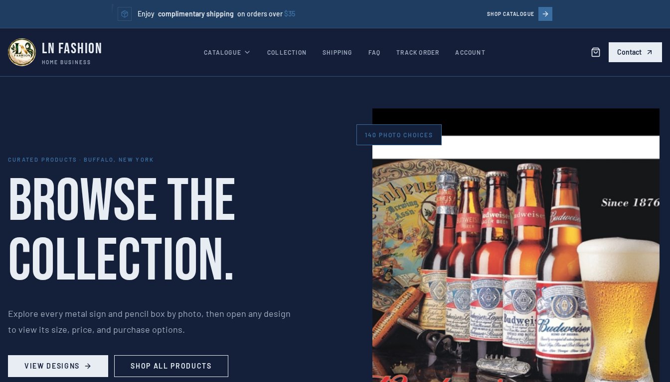 LN Fashion — BD Tube USA website