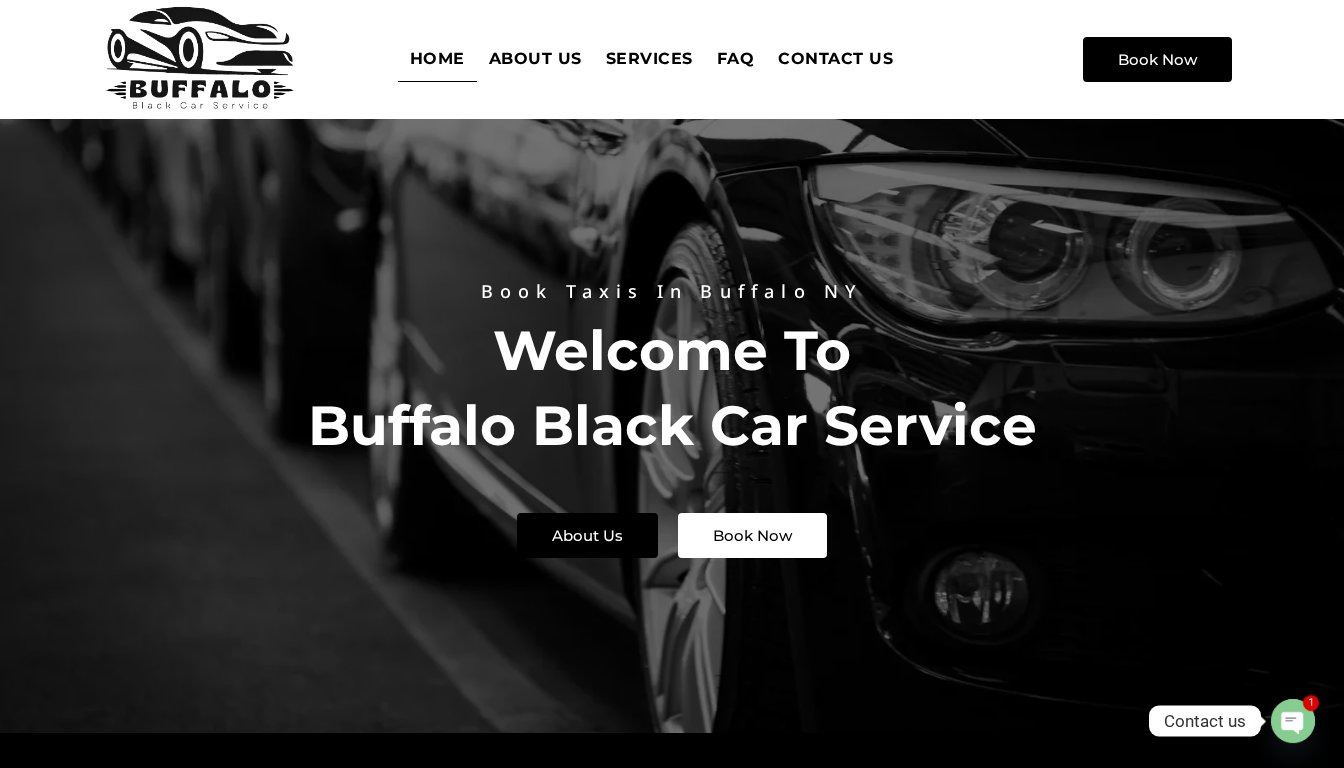 Buffalo Taxi Bookings website